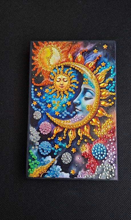 JISHSHAY Boîte à Notes Avec Peinture Diamant - Pour Adultes - Kit De