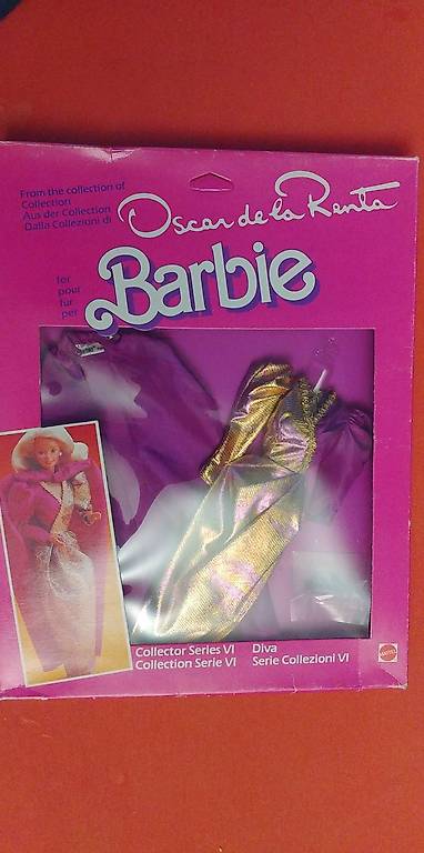 Tenue Haute Couture Pour Barbie - Mattel 3247 - Vintage - Occasion