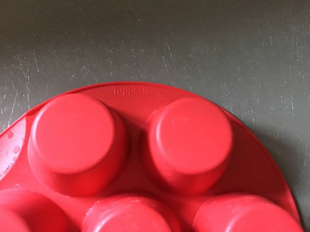 Moule à Muffins En Silicone Tupperware - Occasion - Rose