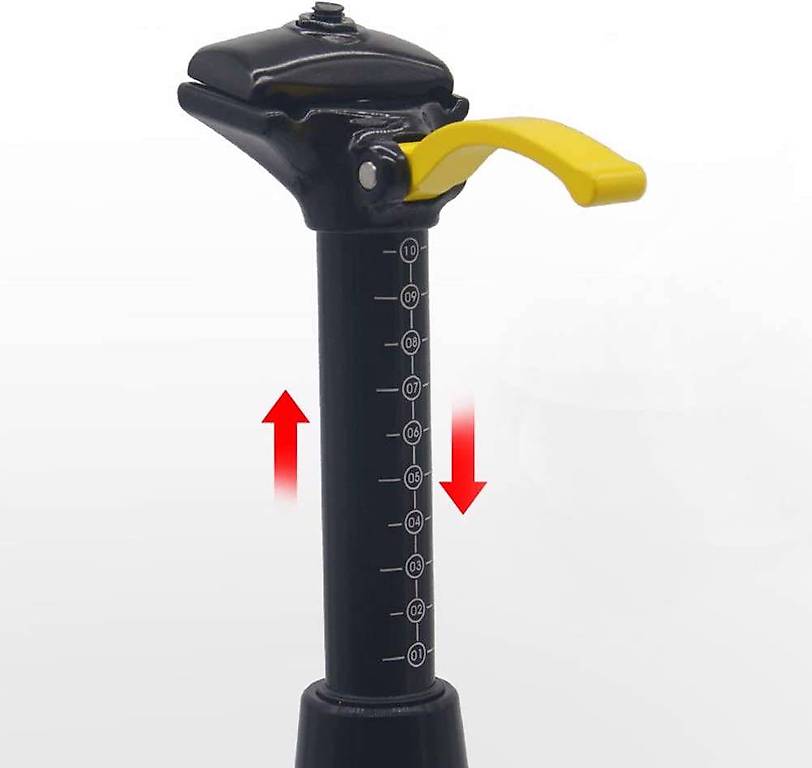 versetzte sattelstütze