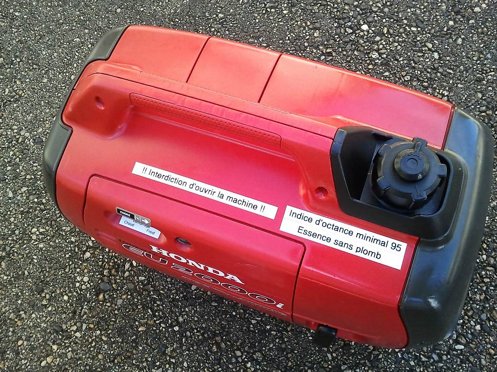 Location génératrice Honda 2.0i - 2000W / 230V régioLausanne Canton ...