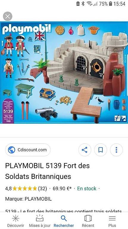Playmobil fort randall aus den 80.Jahren (Gebraucht) in Aarau für CHF