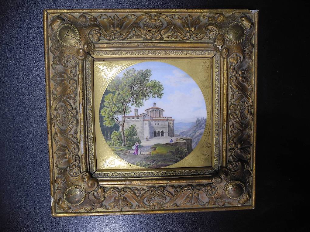 Cadre Photo Porcelaine Russe Pour Diplôme Avec Photo 4x6 Neuf