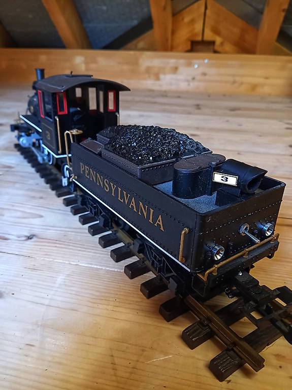 Bachmann Spencer Dampflok – HO-Skala 1:87, Bewegliche Augen, Für Thomas & Freunde Fans, 7,2x13,1 Cm