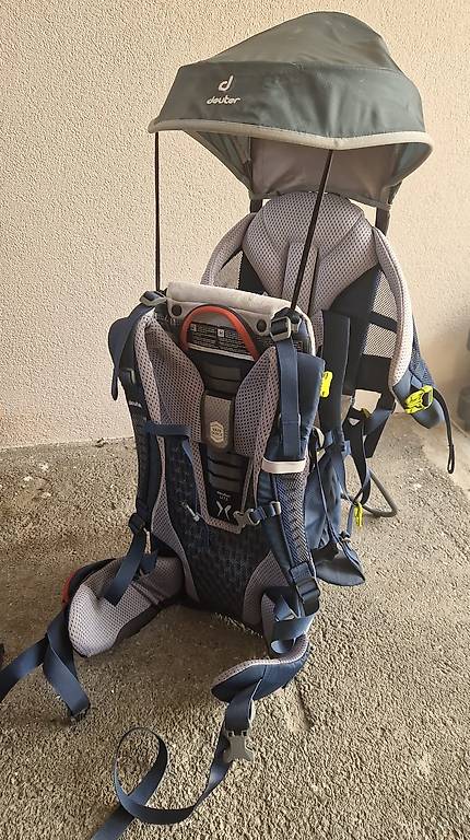 Logel Large Rando Porte bébé rando Deuter avec protection solaire Canton Genève - anibis.ch