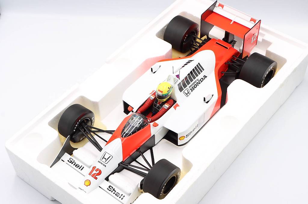 McLaren MP4-4 A.Senna World Champion 1988 1:12 Minichamps Cantone Berna ...