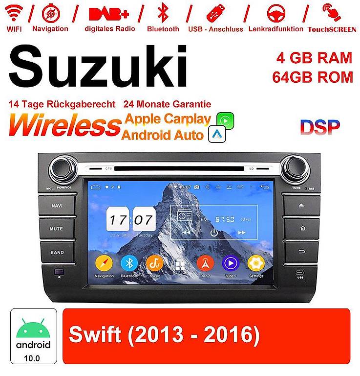 Autoradio d'origine SUZUKI SWIFT 4