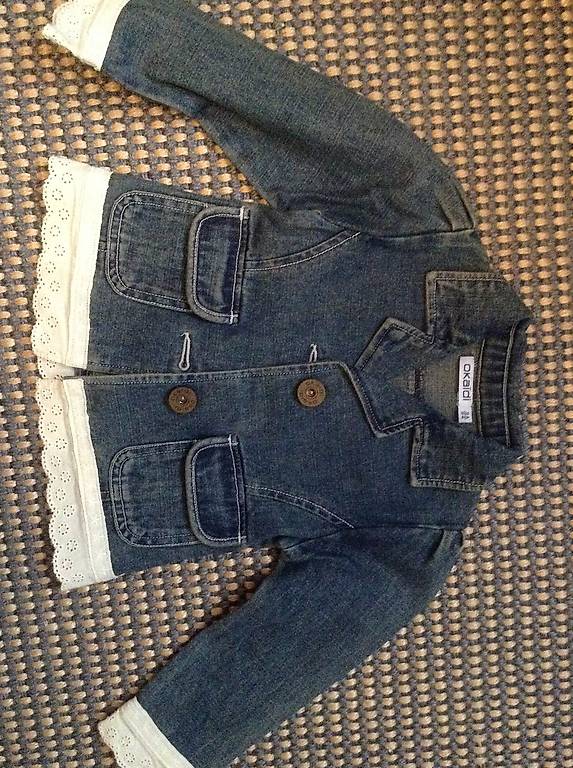 Pantalon Jean Skinny Okaïdi Pour Fille 10 Ans - Bleu - Occasion Très Bon état