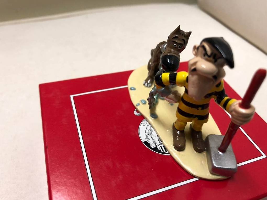 Figurine Pixi – Joe Dalton Enchaîné à Rantanplan – Lucky Luke – Édition Limitée 466/750