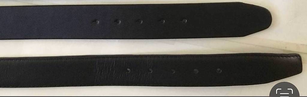 PREMIUM Ledergürtel Für Herren Aus 100% Echt-Leder Gürtel In Schwarz