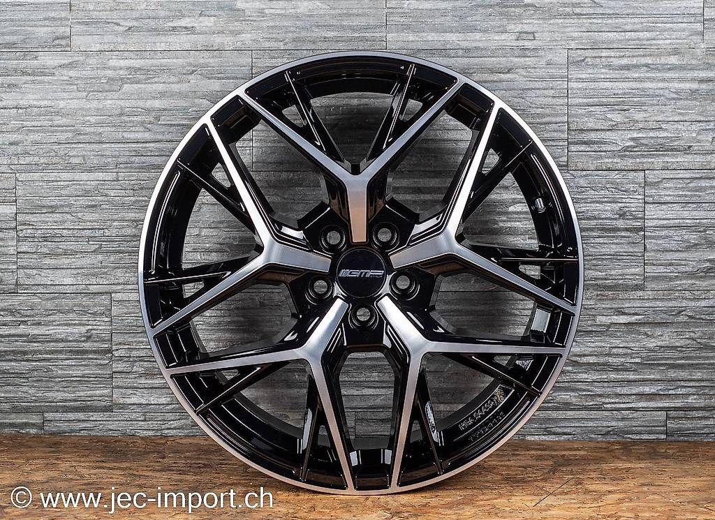 Jante Alu Audi A1 II 7,5x18 ET46 5x100 - Noir - Numéro 82A601025Q - Occasion