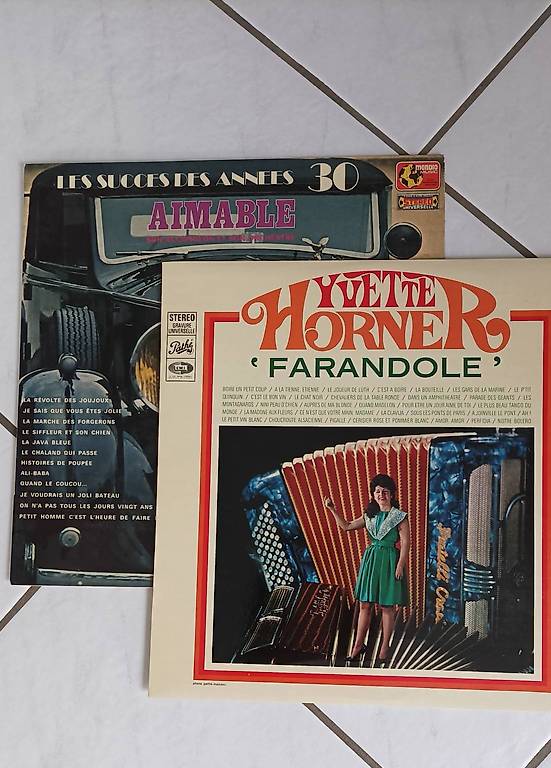 Vinyle - accordéon