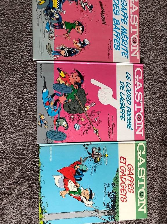 Bande dessinée GASTON Lagaffe nous gâte 1970 | BD Parade