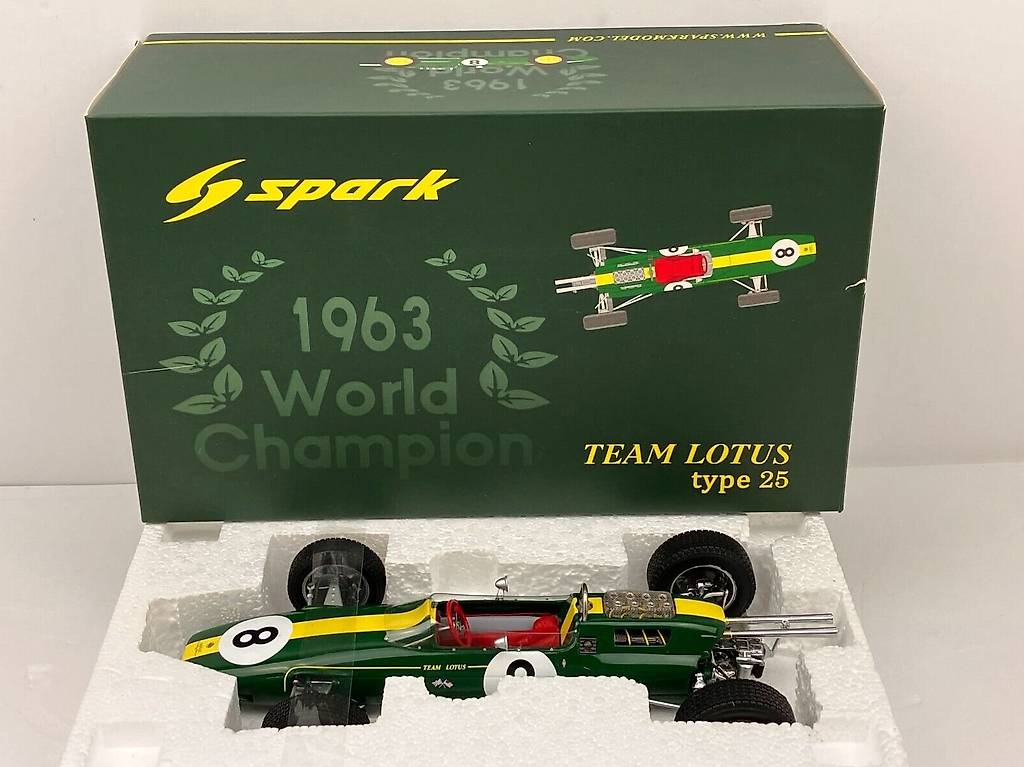 Lotus Ford Type 49B F1 1/18 Exoto 97009 - Siffert British GP 1968 - Excellent état