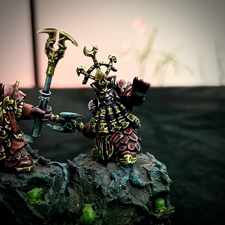 Figurines Warhammer Fantasy Battle nains du chaos
