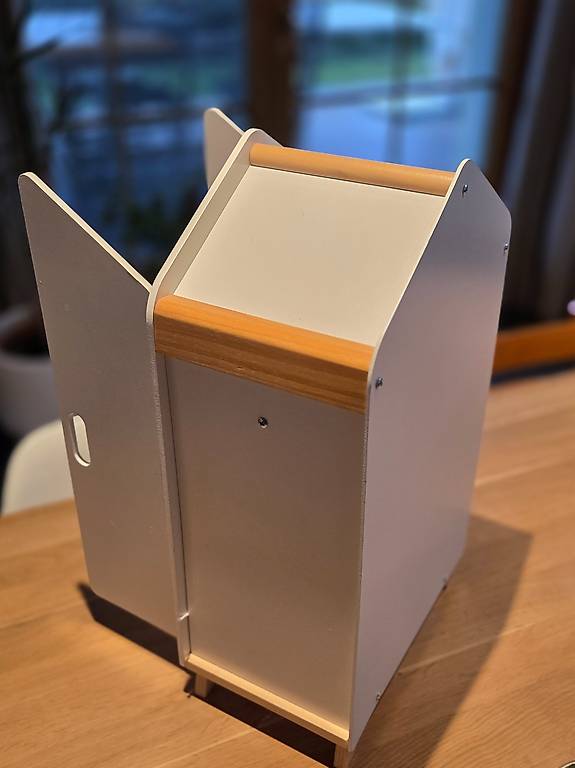 Armoire De Poupée Avec 10 Cintres – Mini Dressing Pour Poupées 15-17 Cm, Organisateur Portable
