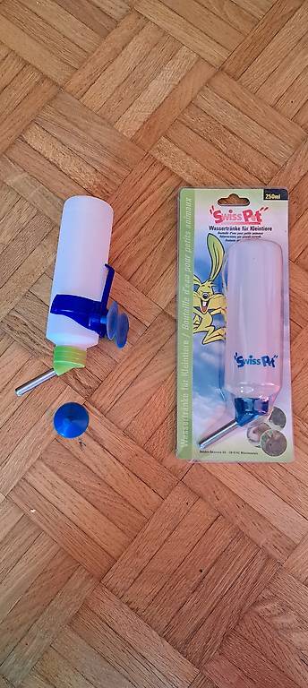 Biberon Anti-débordement Pour Hamster Et Petits Rongeurs – Capacité 80ml Ou 120ml – Détachable Et Facile à Nettoyer
