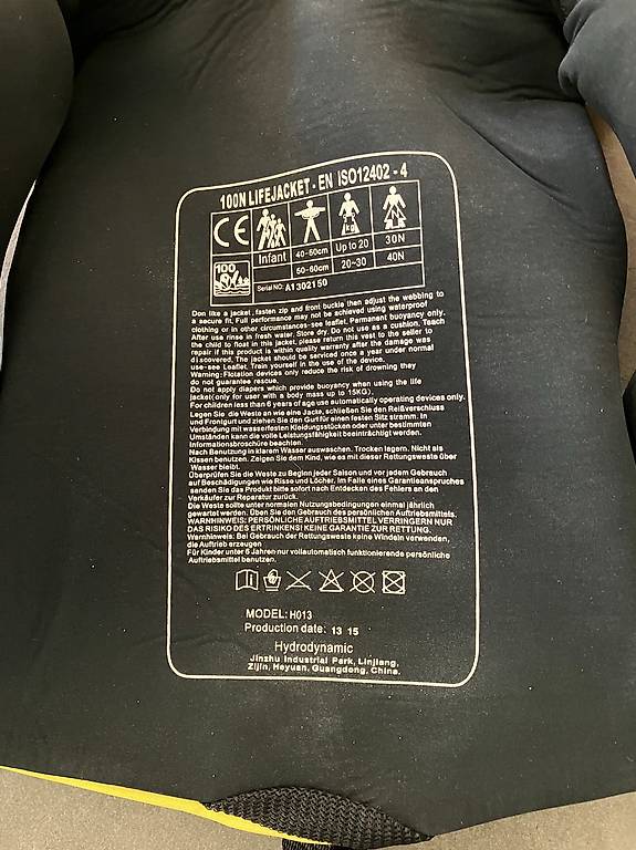 Gilet De Sauvetage Enfant Jobe Sports