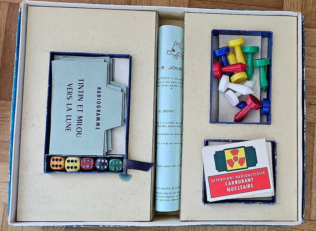 Jeu De Société Ancien Tintin Et Les Picaros Par Willeb - Puzzles Congo - Complet En Occasion