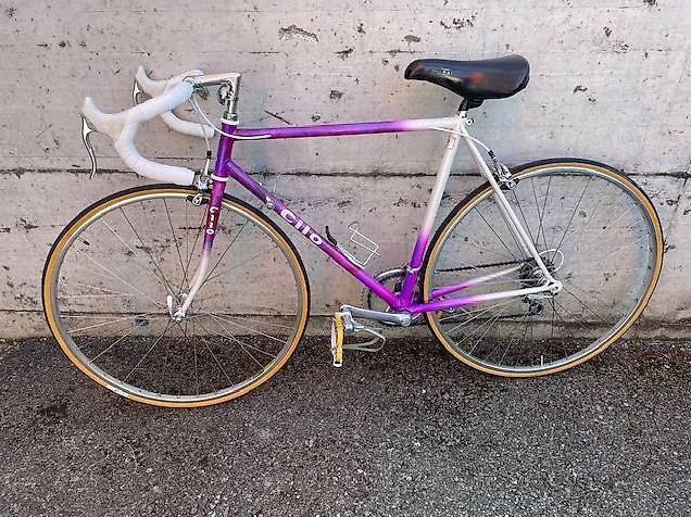 Vélo De Course Vintage Les Vince Années 50 - Taille 23 Pouces, Couleur Celeste