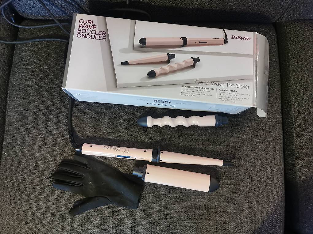 Fer à Boucler Vintage Babyliss - Modèle Rétro En Laiton - Fonctionnel - France