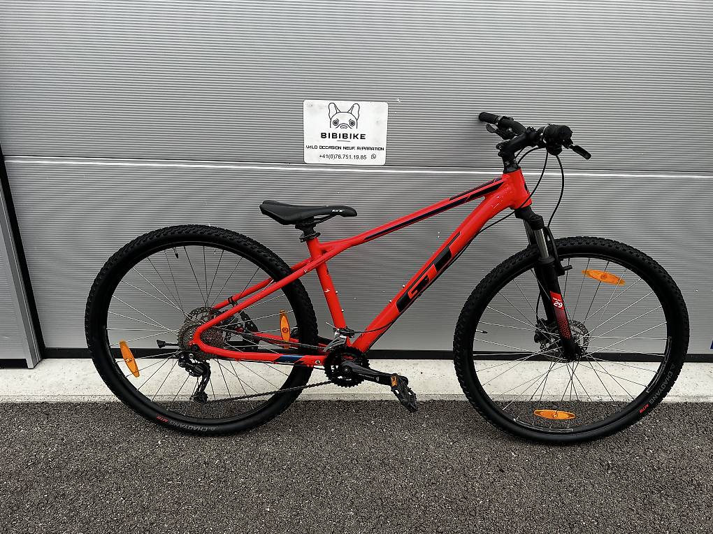 Cadre VTT Rétro GT Avalanche 3.0 – 26 Pouces, Bleu, Taille XS