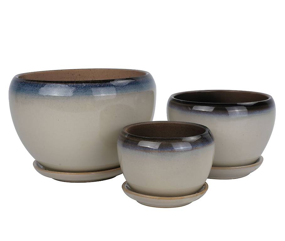 J-Line - J-Line Vase - Céramique - Noir - Large - 50 Cm De Hauteur