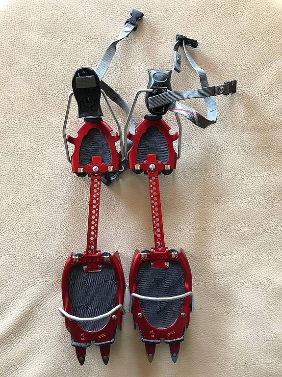Vieux Crampons D'alpinisme Simond Makalu 12 Pointes – Années 60-70, Fabriqués En France