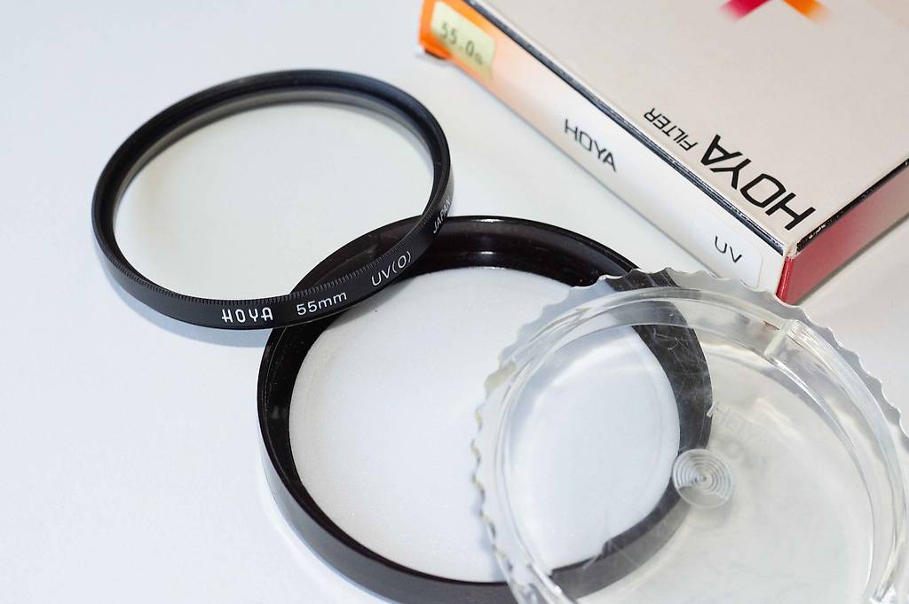 Filtre photo HOYA Skylight (1A) pour Objectifs pas de vis 55mm lens