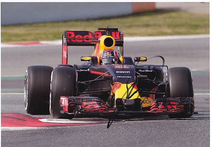 Autographe Original Sur Papier - Pilote De Formule 1 - Dédicace Sportive - Format 15x10cm