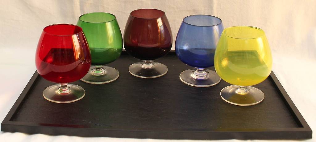 Villa D'Este Home Tivoli 1996 Set Of 6 Liqueur Glasses 50 Ml