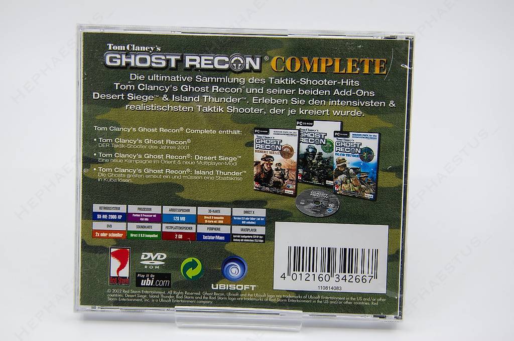 Ghost Clancy Tom Clancy's Ghost Recon Complete PC NEU&OVP Canton Zurich - anibis.ch