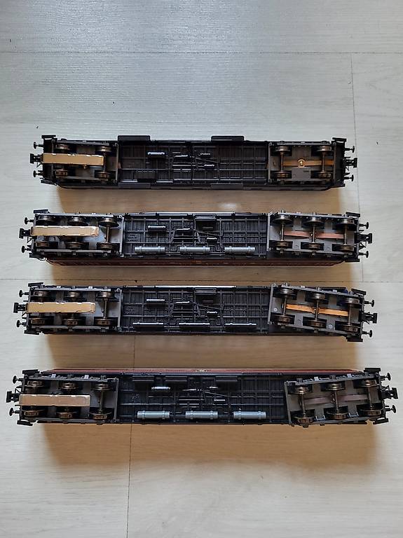 Trix 4 Voitures Orient Express - Compagnie Wagons Lits Ciwl - H0 - Top