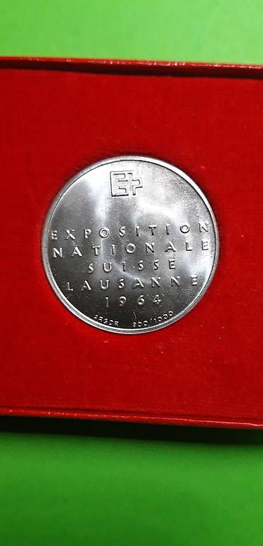 Medaille Fête Fédérale de Gymnastique Lausanne 1951 (Gebraucht) in Biel