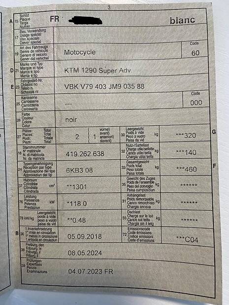 KTM 1290 Super Advebture Canton Fribourg - anibis.ch