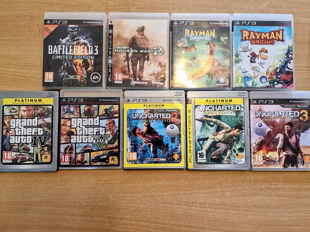 Lot De Jeux PS3 – Dont Call Of Duty Ghosts, Très Bon état
