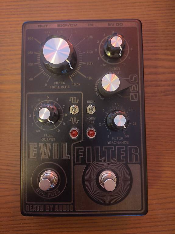 Evil Filter - Death by Audio - Pédale d'effet guitare Canton Vaud ...