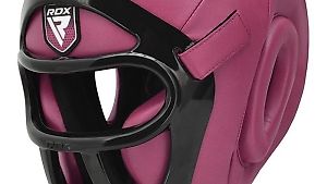 RDX T1F Kopfschutz pink M mit Gesichtsschutzgitter (Neu)